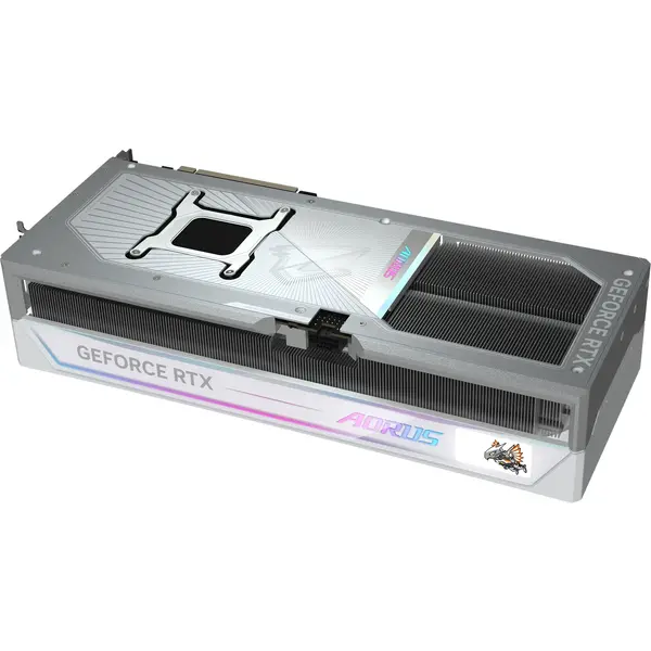 Placa video Gigabyte AORUS GeForce RTX 5090 MASTER ICE 32GB GDDR7 512 Bit DLSS 4.0