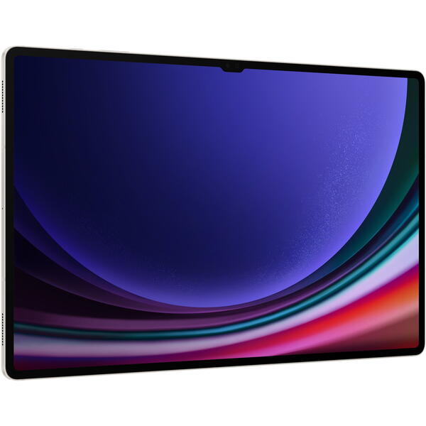 Tableta Samsung Galaxy Tab S9 Ultra, 14.6 inch Multi-touch, Snapdragon 8 Gen 2 Octa-Core 3.36GHz, 12GB RAM, 512GB flash, Wi-Fi, Bluetooth, 5G, GPS, Android 13, Cream