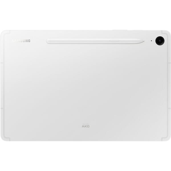 Tableta Samsung Galaxy Tab S9 FE, 10.9 inch Multi-touch, Exynos 1380 Octa Core 2.4GHz, 8GB RAM, 256GB flash, Wi-Fi, Bluetooth, 5G, GPS, Android 13, Silver