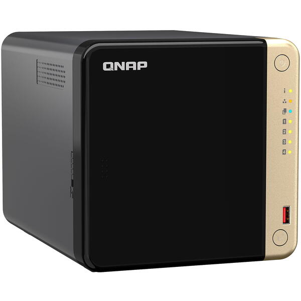 NAS Qnap TS-464-8G, 8GB, 4 bay Negru