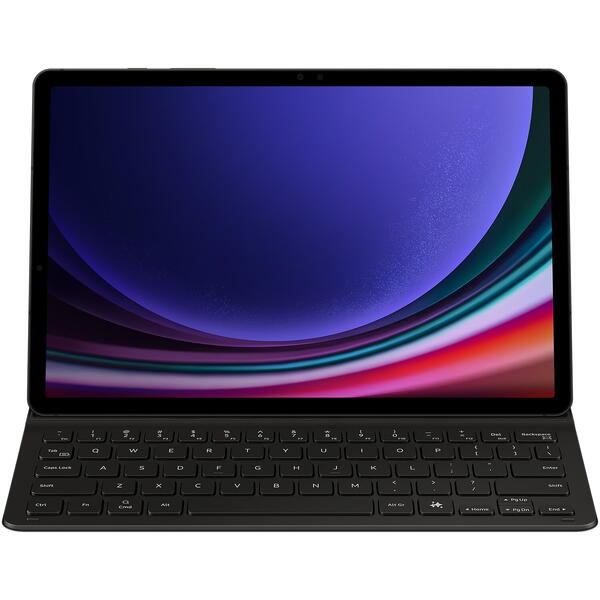 Husa cu tastatura Samsung pentru Galaxy Tab S9/S9 FE, Black