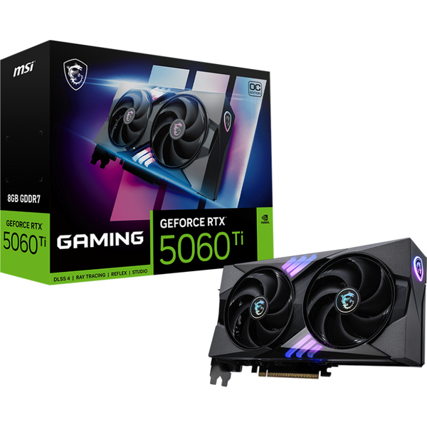 Placa video MSI GeForce RTX 5060 Ti GAMING OC 8GB GDDR7 128-bit DLSS 4.0