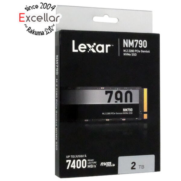 SSD Lexar NM790 2TB PCI Express 4.0 x4 M.2 2280