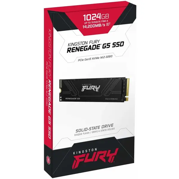 SSD Kingston Fury Renegade G5 4TB PCI Express 5.0 x4 M.2 2280