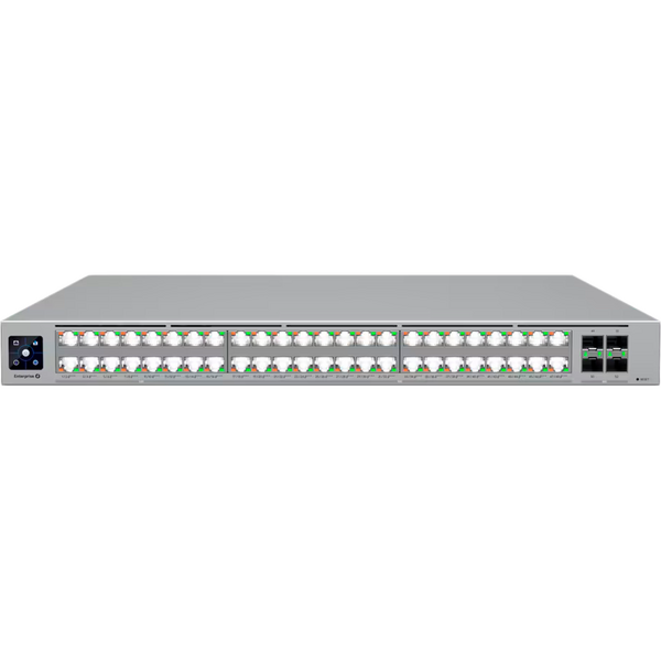 Switch Ubiquiti ECS-24-POE Enterprise 48 Porturi, 16x 2.5GbE, 32x 10 GbE, PoE+++ 90W/port