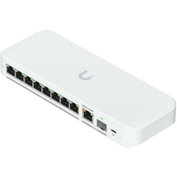 Switch Ubiquiti USW-FLEX-2.5G-8, 8x 2.5 GbE, 1x 10 GbE PoE+