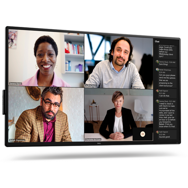 Monitor LED Dell P5525QC 55 inch UHD IPS 8 ms 60 Hz USB-C Negru
