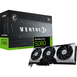 GeForce RTX 5080 Ventus 3X OC Plus 16GB GDDR7 256 Bit DLSS 4.0
