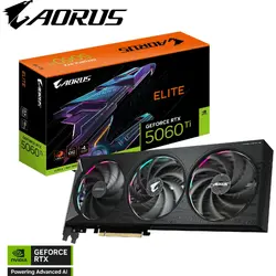 AORUS GeForce RTX 5060 Ti ELITE 16GB GDDR7 128 Bit DLSS 4.0