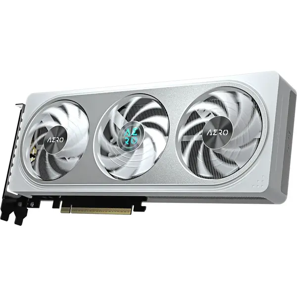 Placa video Gigabyte GeForce RTX 5060 Ti AERO OC White 16GB GDDR7 128 Bit DLSS 4.0