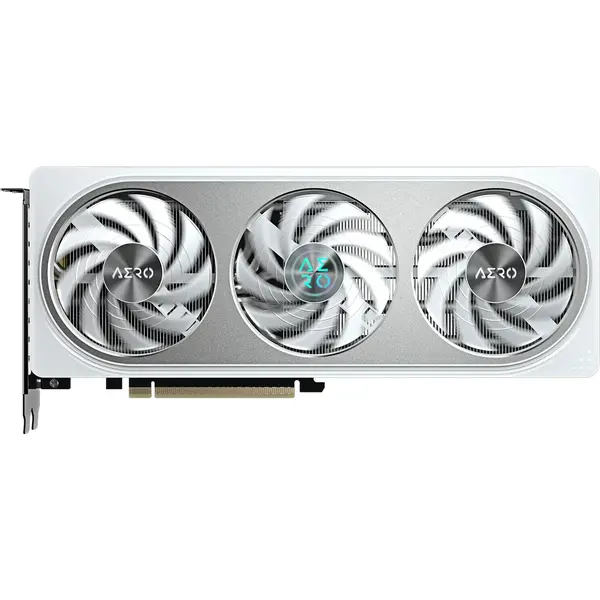 Placa video Gigabyte GeForce RTX 5060 Ti AERO OC White 16GB GDDR7 128 Bit DLSS 4.0