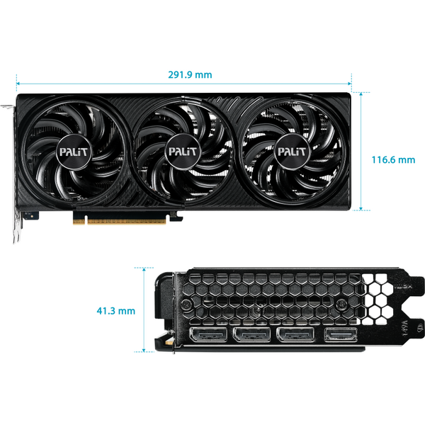 Placa video Palit GeForce RTX 5060 Ti INFINITY 3 OC 16GB GDDR7 128 Bit DLSS 4.0
