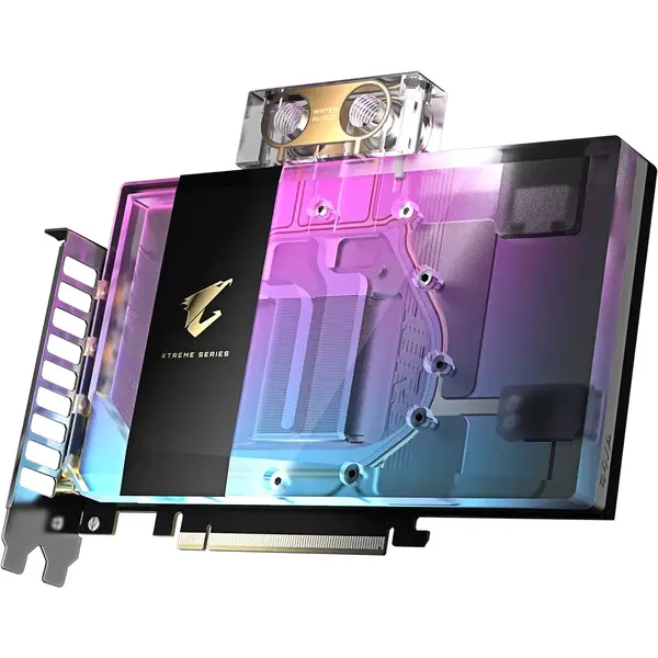 Placa video Gigabyte AORUS GeForce RTX 5080 Xtreme Waterforce WB 16GB GDDR7 256 Bit DLSS 4.0