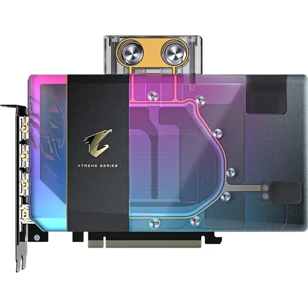 Placa video Gigabyte AORUS GeForce RTX 5080 Xtreme Waterforce WB 16GB GDDR7 256 Bit DLSS 4.0