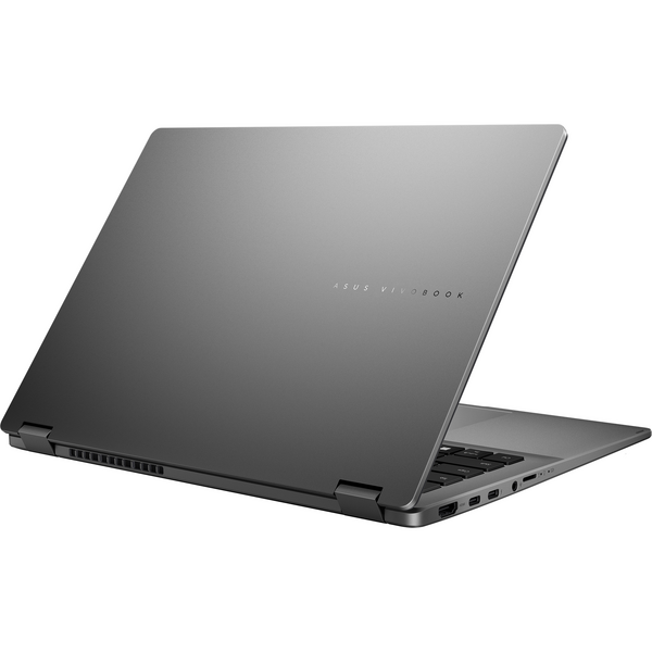 Laptop Asus Vivobook 14 Flip TP3407SA, 14 inch WUXGA OLED Touch, Intel Core Ultra 5 226V, 16GB LPDDR5X, 1TB SSD, Intel Arc 130V, Win 11 Pro, Matte Gray