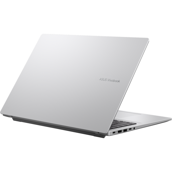 Laptop Asus Vivobook 16 X1607QA, 16 inch WUXGA, Qualcomm Snapdragon X X1-26-100, 16GB LPDDR5X, 1TB SSD, Qualcomm Adreno, Win 11 Home, Cool Silver