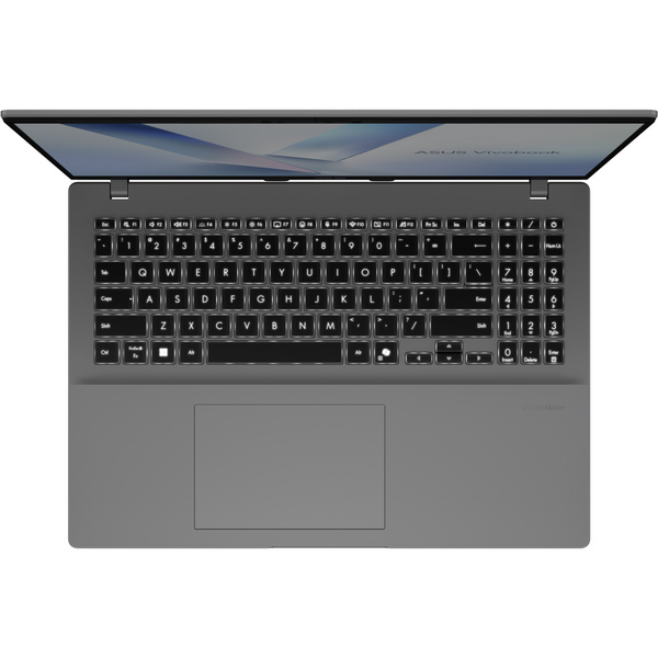 Laptop Asus Vivobook 16 X1607QA, 16 inch WUXGA, Qualcomm Snapdragon X X1-26-100, 16GB LPDDR5X, 1TB SSD, Qualcomm Adreno, Win 11 Home, Cool Silver