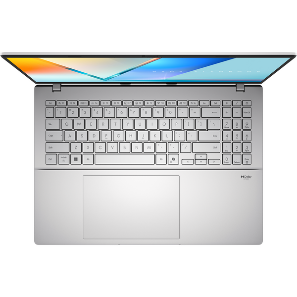 Laptop Asus Vivobook S16 M3607HA, 16 inch WUXGA 144Hz, AMD Ryzen 7 260, 16GB DDR5, 1TB SSD, AMD Radeon 780M, Cool Silver