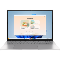 Vivobook S16 M3607HA, 16 inch WUXGA 144Hz, AMD Ryzen 7 260, 16GB DDR5, 1TB SSD, AMD Radeon 780M, Cool Silver