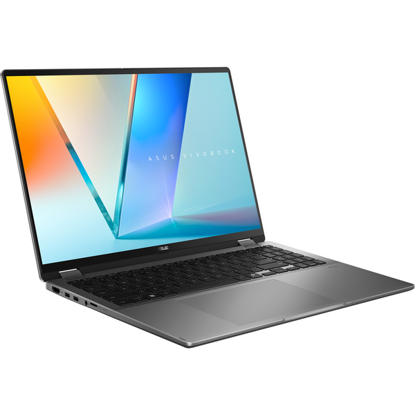 Laptop Asus Vivobook 16 Flip TP3607SA, 16 inch 3K OLED 120Hz Touch, Intel Core Ultra 7 258V, 32GB LPDDR5X, 1TB SSD, Intel Arc 140V, Win 11 Pro, Matte Gray