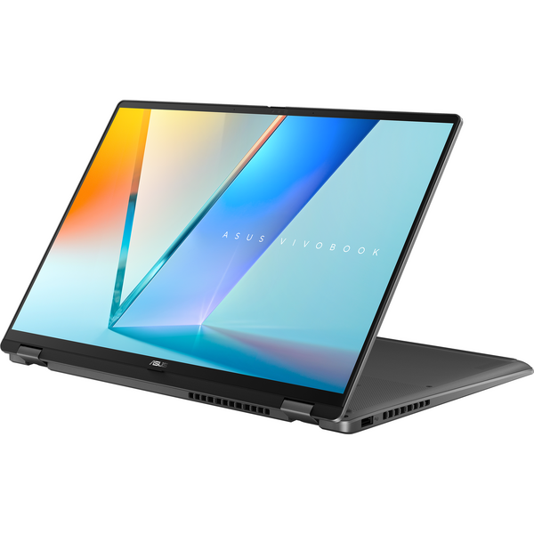 Laptop Asus Vivobook 16 Flip TP3607SA, 16 inch 3K OLED 120Hz Touch, Intel Core Ultra 7 258V, 32GB LPDDR5X, 1TB SSD, Intel Arc 140V, Win 11 Pro, Matte Gray