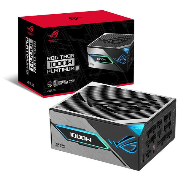 Sursa Asus ROG THOR PLATINUM III 80+ Platinum, 1000W