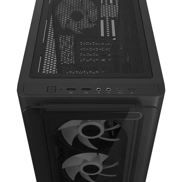 Carcasa Asus A23 PLUS TG ARGB Black