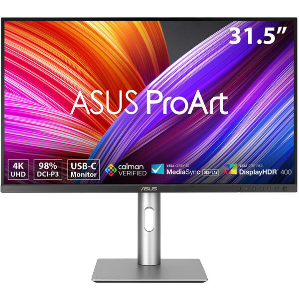 Monitor LED Asus ProArt PA329CV 32 inch UHD IPS 5 ms 60 Hz USB-C HDR Negru