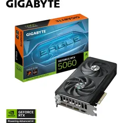 Placa video Gigabyte GeForce RTX 5060 EAGLE OC 8GB, GDDR7, 128 bit
