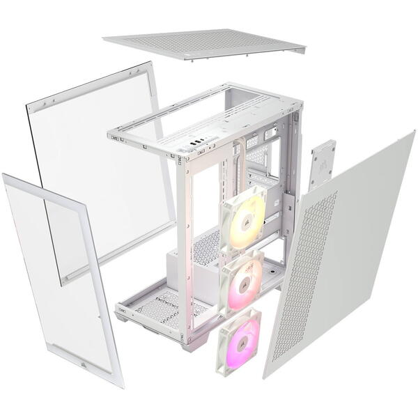 Carcasa Corsair 3500X ARGB White
