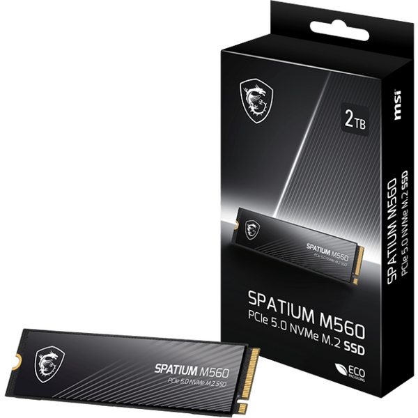 SSD MSI Spatium M560 2TB, PCI Express 5.0 x4, M.2 2280