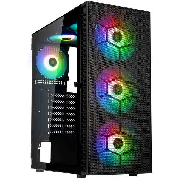 Carcasa Kolink Observatory HF Mesh ARGB Black