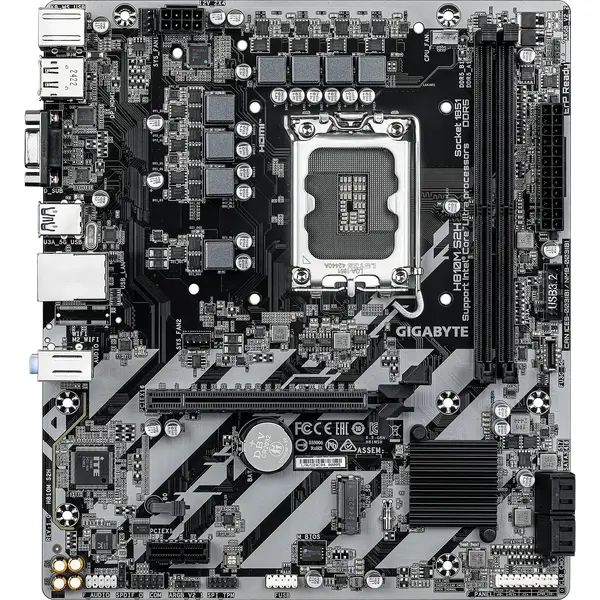 Placa de baza Gigabyte H810M S2H, Socket 1851