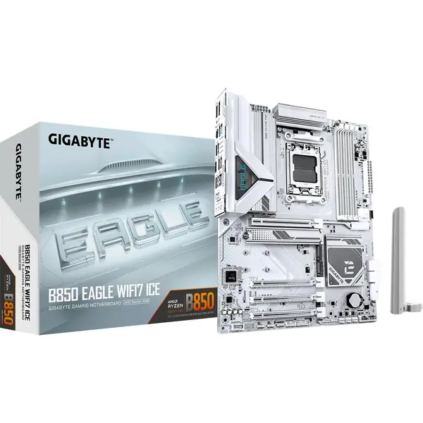 Placa de baza Gigabyte B850 EAGLE WIFI7 ICE, Socket AM5