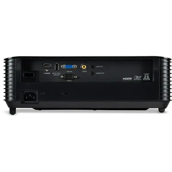 Videoproiector Acer X1328Wi, DLP 3D ready, 4500 ANSI, Negru