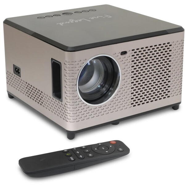 Videoproiector Acer AOPEN Fire Legend QF15a, Smart, Bluetooth, Negru/Bej