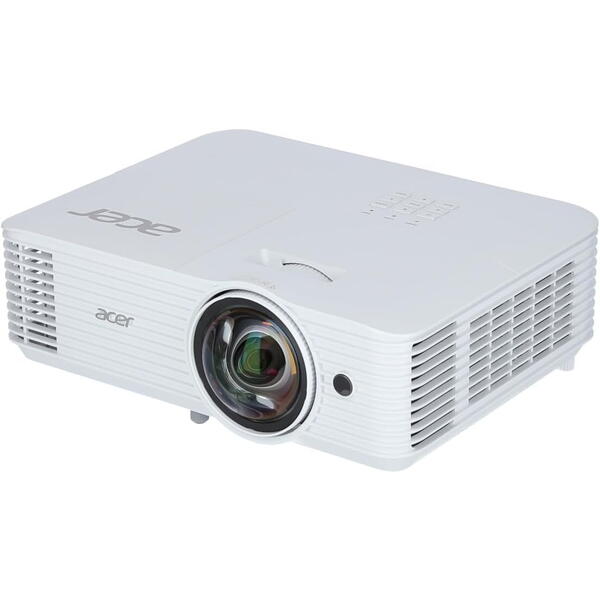 Videoproiector Acer H6518STi, DLP, 3500 ANSI, Short Throw 0.5, Wi-Fi, Alb