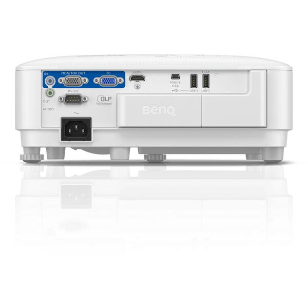Videoproiector Benq EW600, DLP, 3600 ANSI, Android, Bluetooth, Boxe, Alb