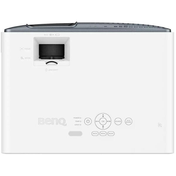 Videoproiector Benq TK710STi, 4K, 3200 ANSI, Short Throw, Alb
