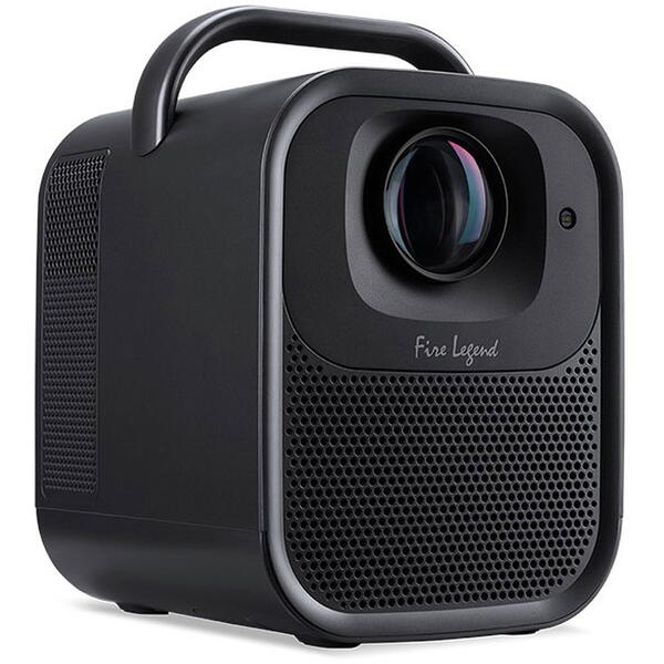 Videoproiector Acer AOPEN Fire Legend QF16ATV, LCD, 550 ANSI, Android TV, Negru