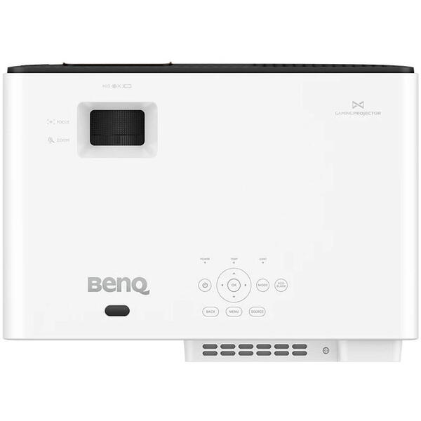 Videoproiector Benq X500i, DLP, 4K, 2200 ANSI, Wireless, Bluetooth 5.0, Android 11.0, Boxe, Alb
