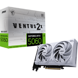 GeForce RTX 5060 VENTUS 2X OC White 8GB GDDR7 128 Bit DLSS 4.0