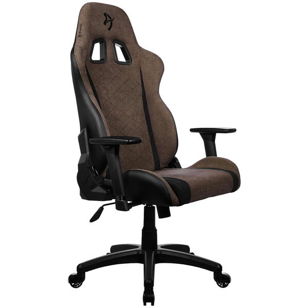 Scaun Gaming AROZZI Avanti Soft Fabric Brown