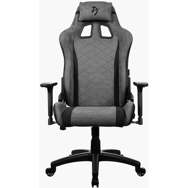 Scaun Gaming AROZZI Avanti Soft Fabric Ash