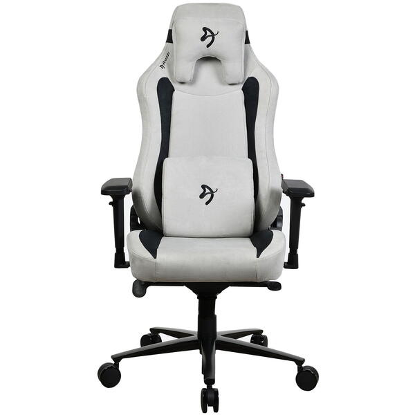 Scaun Gaming AROZZI Vernazza XL Soft Fabric Light Grey