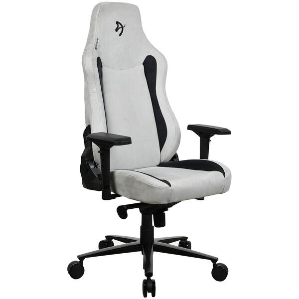 Scaun Gaming AROZZI Vernazza XL Soft Fabric Light Grey