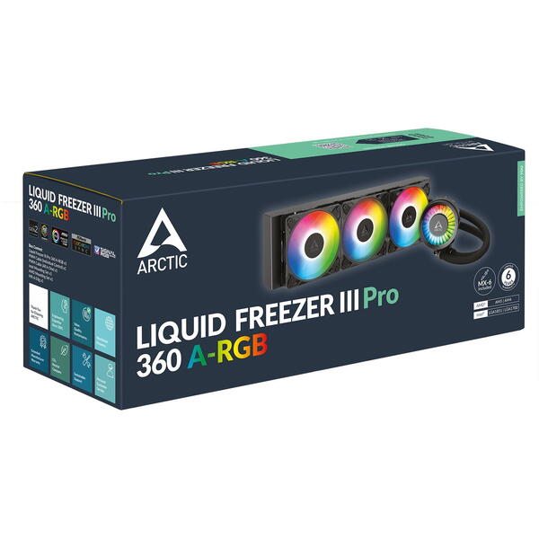 Cooler Arctic Liquid Freezer III Pro 360 A-RGB Black