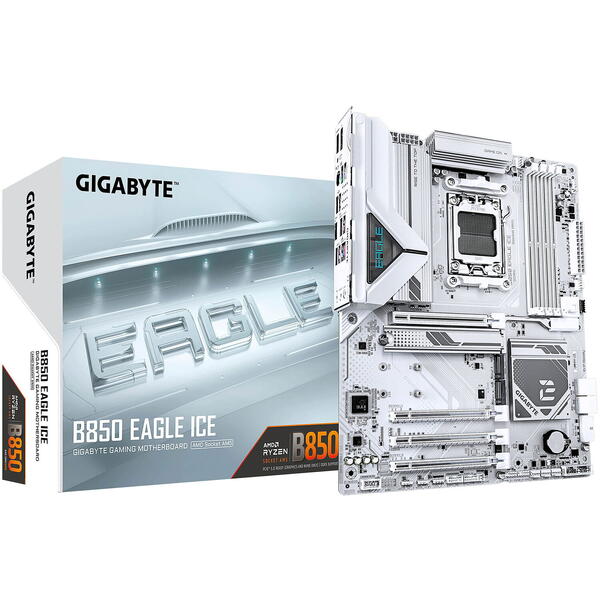 Placa de baza Gigabyte B850 EAGLE ICE Socket AM5