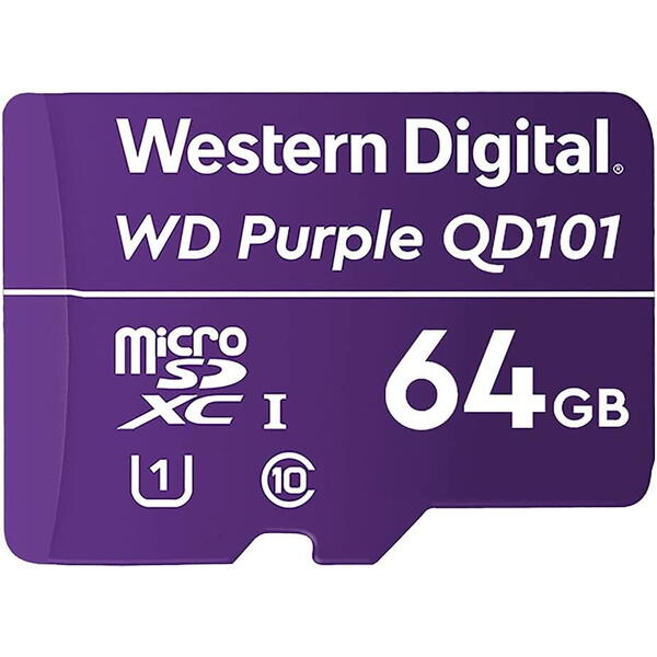 WD Purple SC QD101 64GB Class 10, UHS-I U