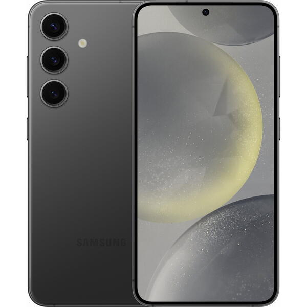 Smartphone Samsung Galaxy S24, 6.2 inch 128GB, 8GB RAM, Dual SIM, 5G, 4-Camere, Onyx Black